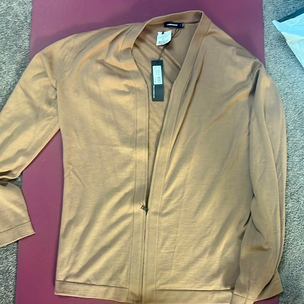 J. Lindbergh men’s zip front golf sweater- new with tags